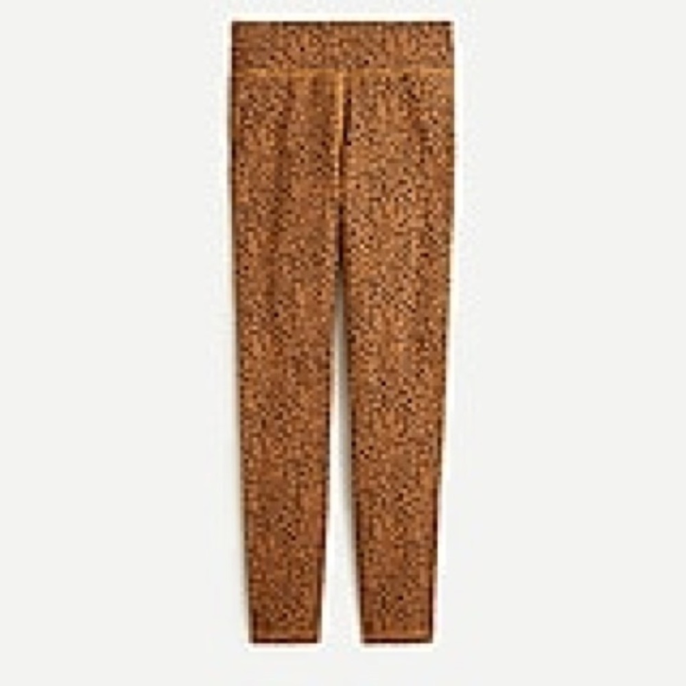 J.Crew High-rise 7/8 leggings in leopard AS045